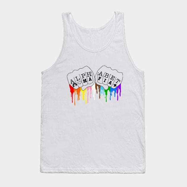 Alphabet Mafia 2 Tank Top by Studio Lockhart